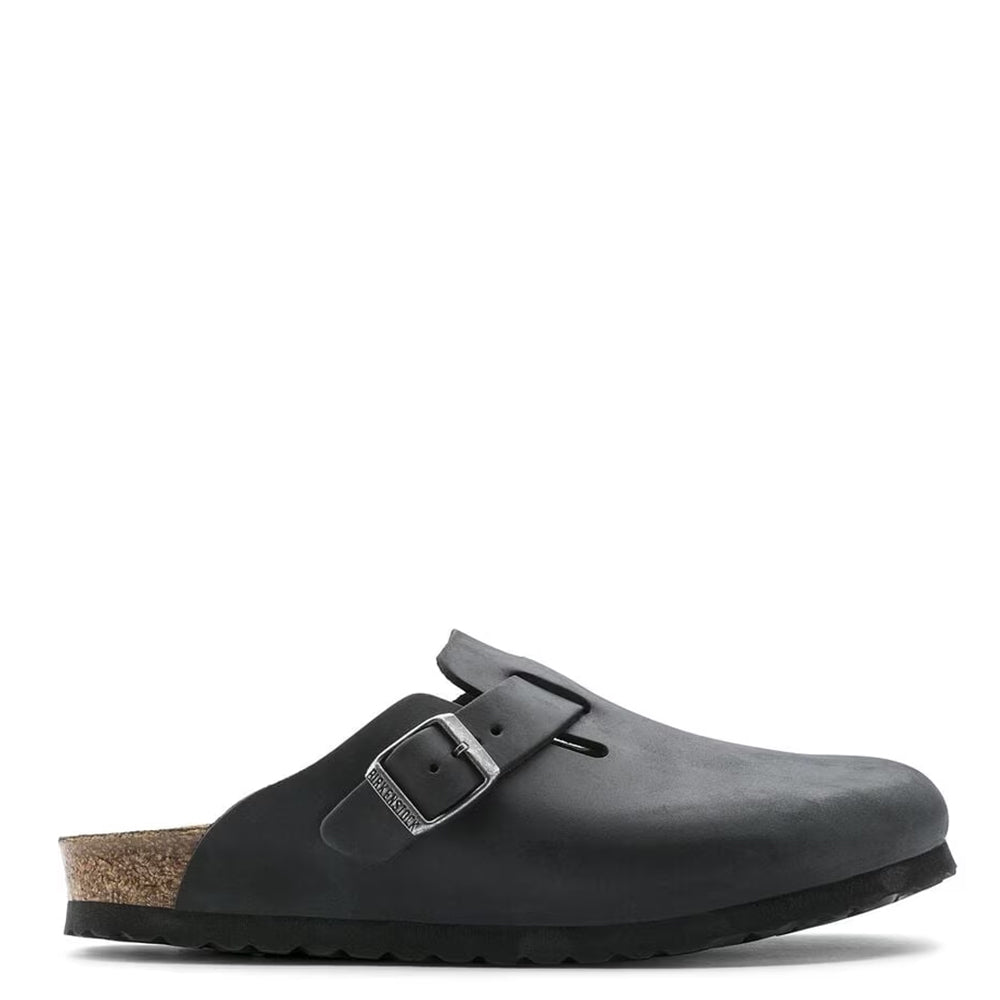 Boston Soft Footbed Oiled Leather Clog(R/W)