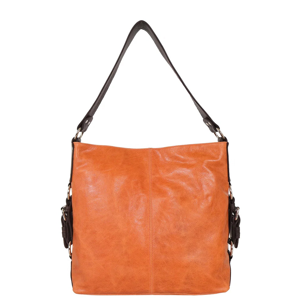 Simone MD Leather Shoulder Bag