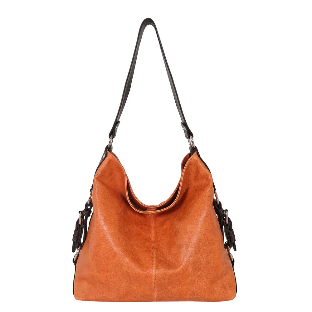 Simone MD Leather Shoulder Bag