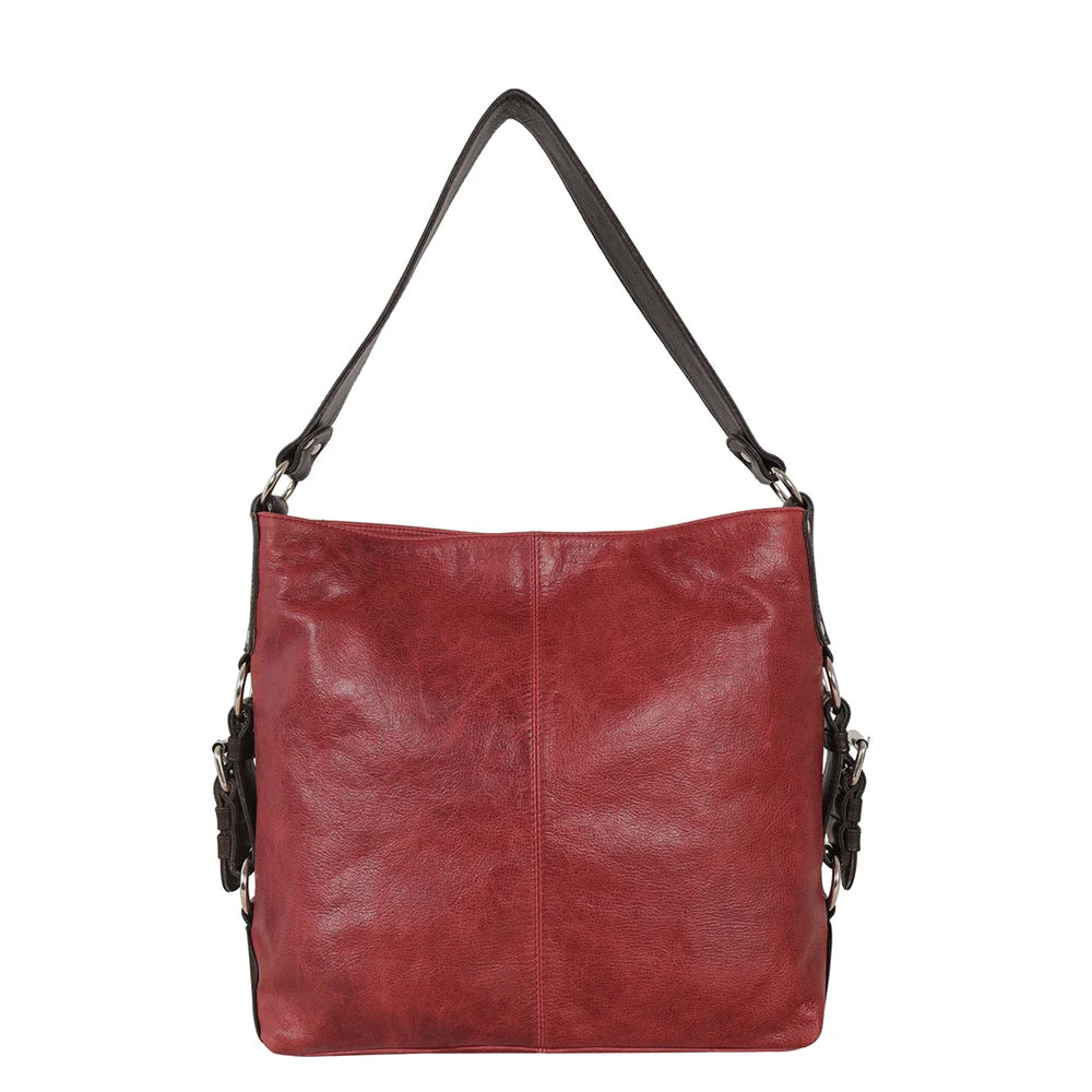 Simone MD Leather Shoulder Bag