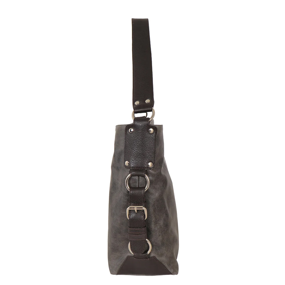 Simone MD Leather Shoulder Bag