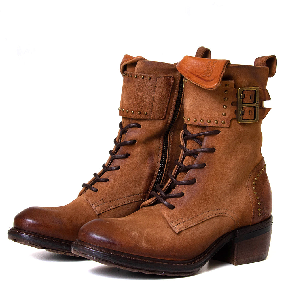 Cree Women's Leather Combat Boot