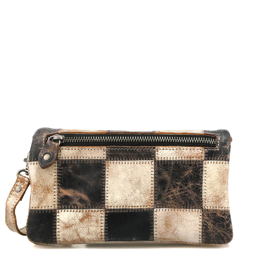 Cadence PW Leather Wallet / Clutch / Crossbody Bag