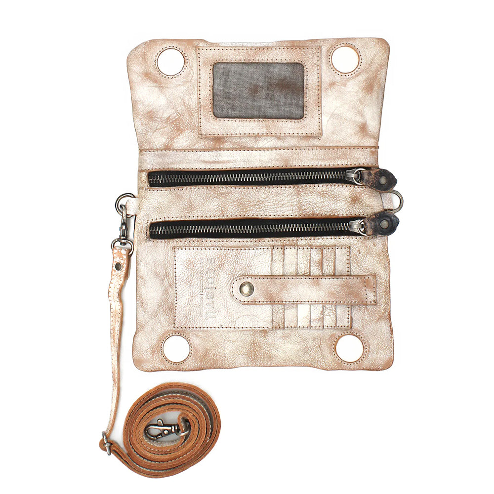 Cadence PW Leather Wallet / Clutch / Crossbody Bag