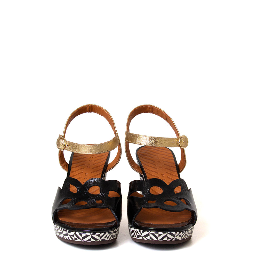 Kemada 48 Women's Heeled Leather Sandal