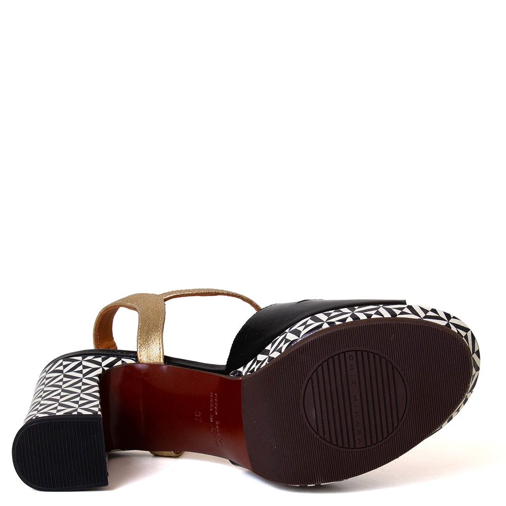Kemada 48 Women's Heeled Leather Sandal
