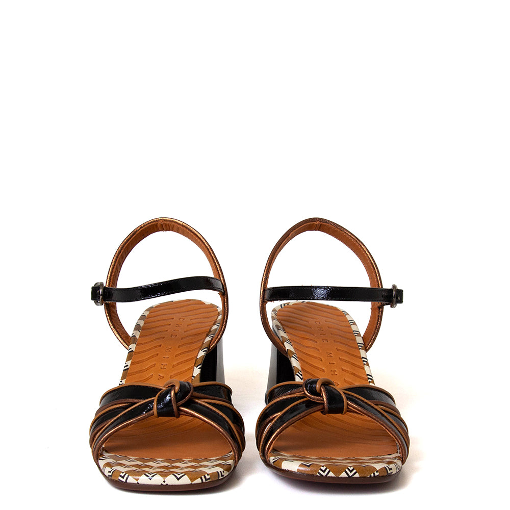 Leilah Women's Heeled Leather Sandal