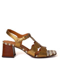 Linaza Women's Heeled Leather Sandal