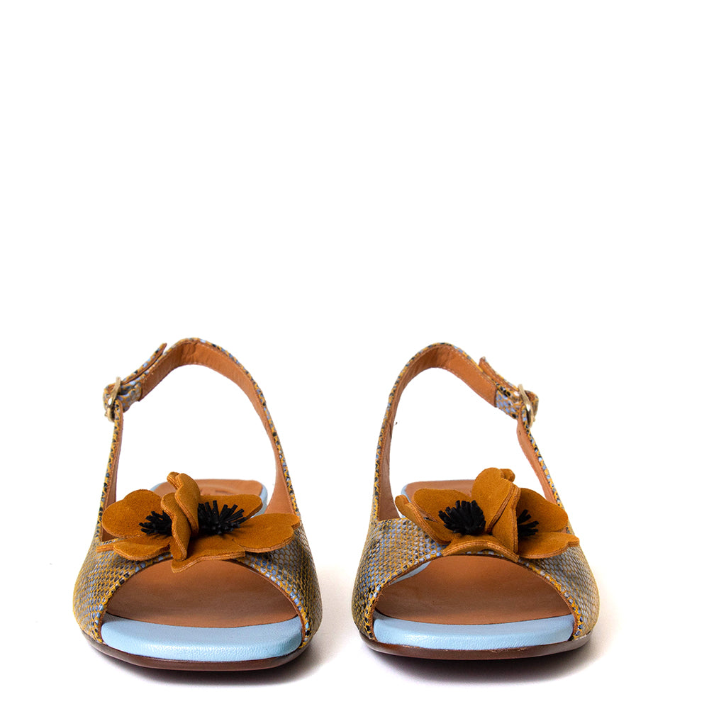 Tayda 46 Women's Leather Sandal