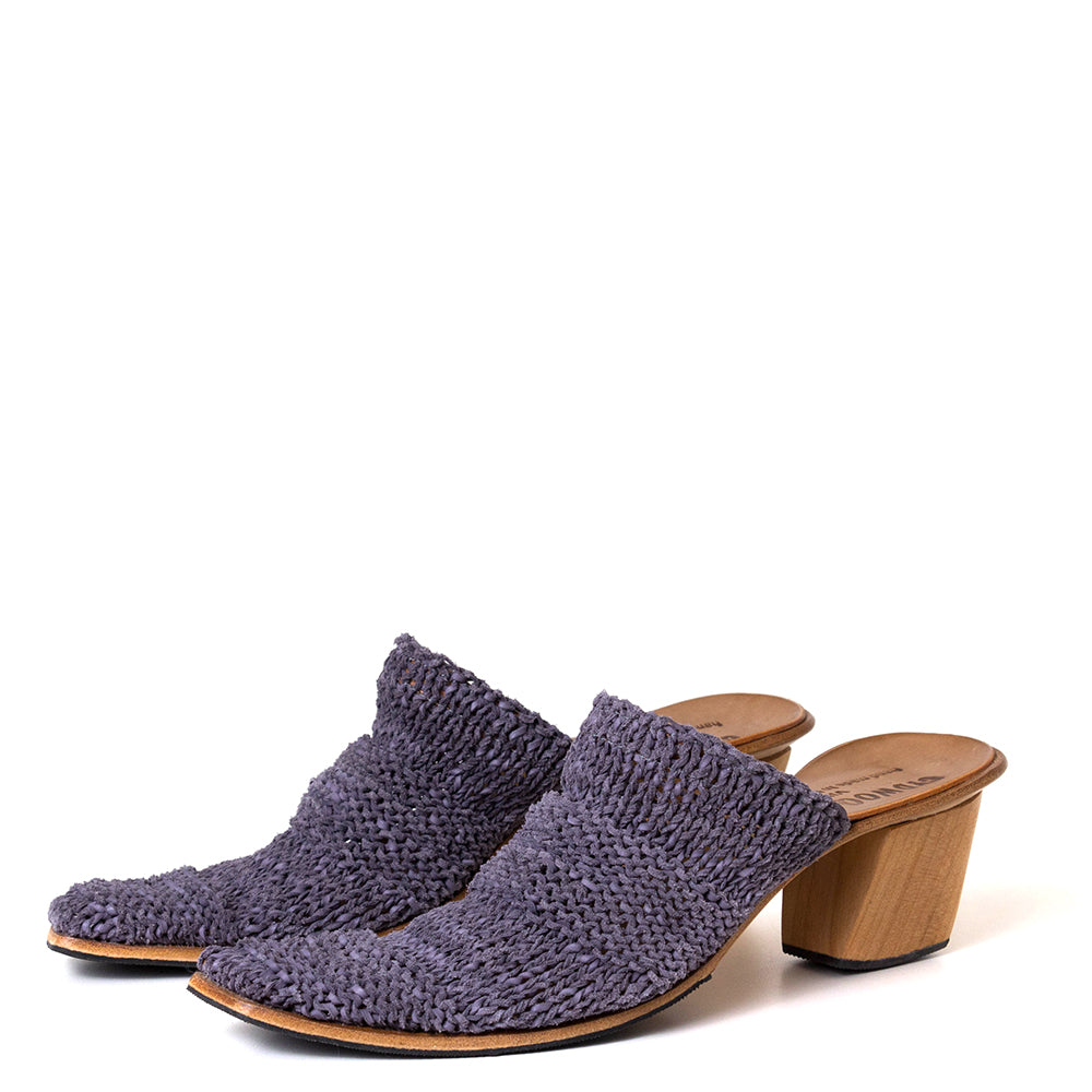 Mistral Women's Leather Heeled Mule