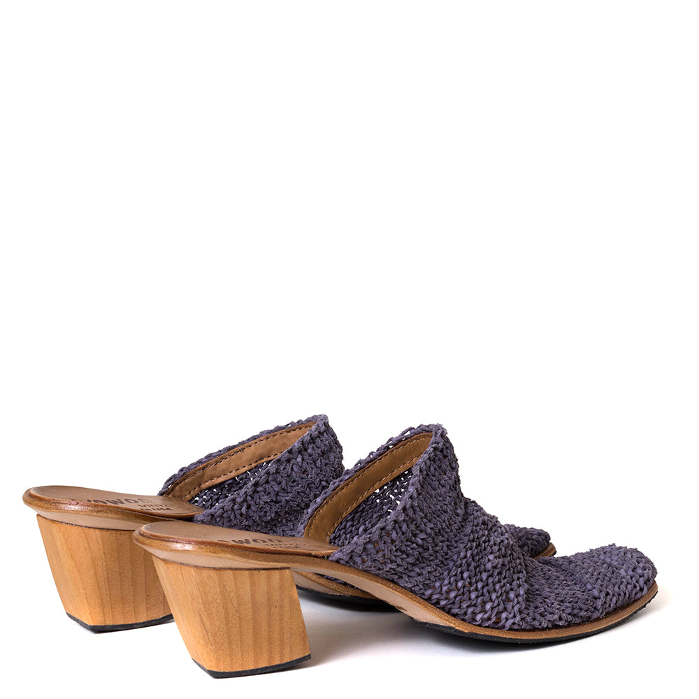 Mistral Women's Leather Heeled Mule