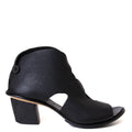 Research Women's Heeled Leather Sandal