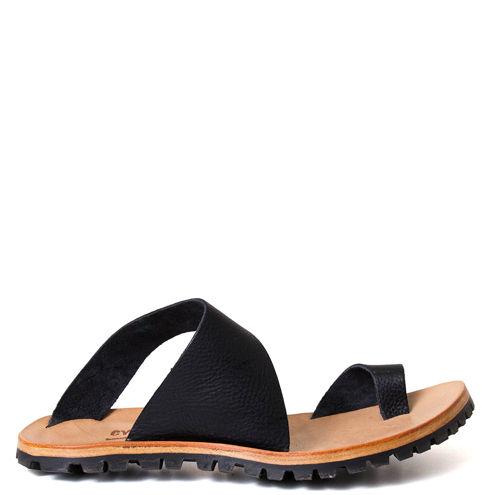 Thong-V Women's Leather Sandal