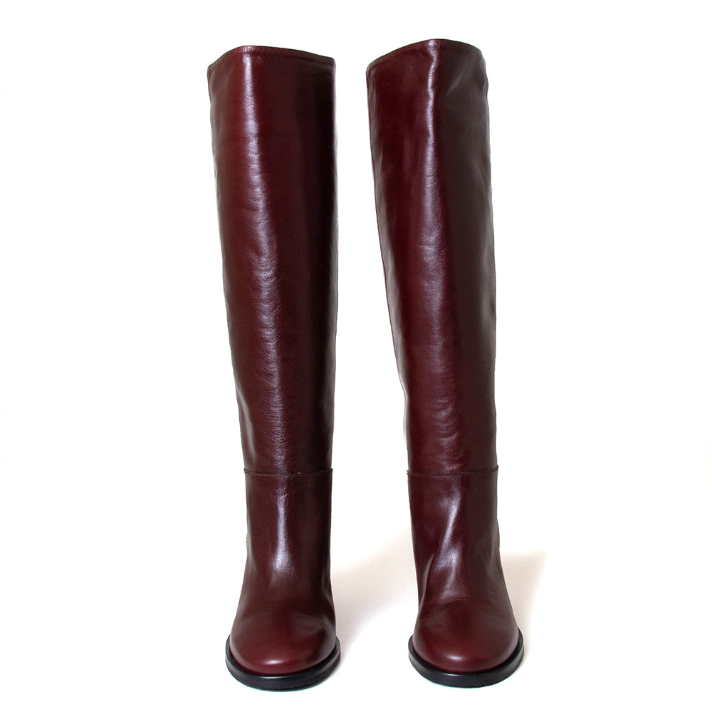 Colette Women's Leather Knee-High Boot