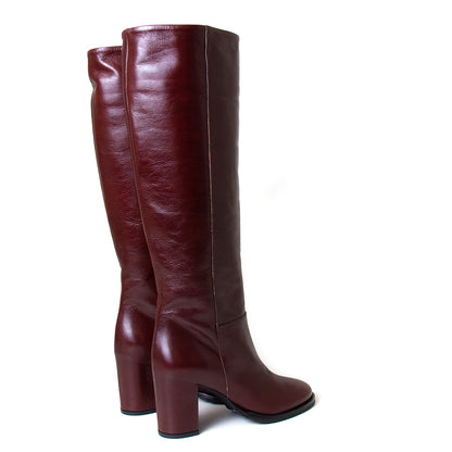 Colette Women's Leather Knee-High Boot