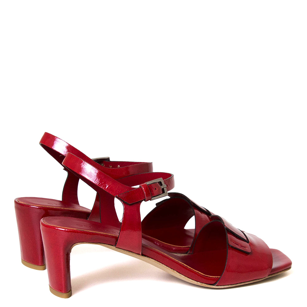 Daroca Women's Patent Leather Sandal