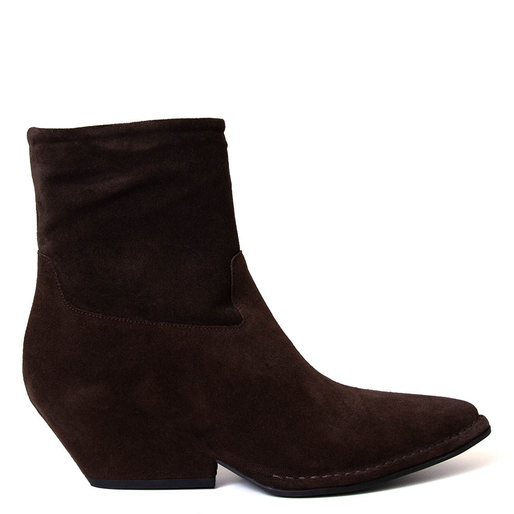 Elodie Women's Leather Suede Boot