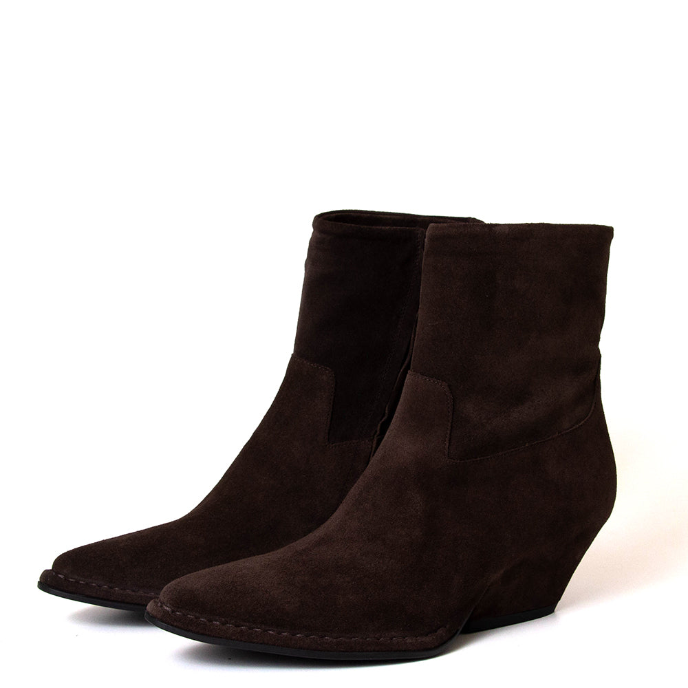 Elodie Women's Leather Suede Boot