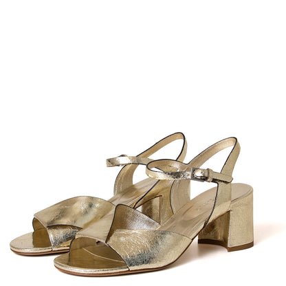 Lydia Women's Leather Heeled Sandal