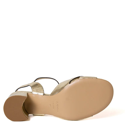 Lydia Women's Leather Heeled Sandal