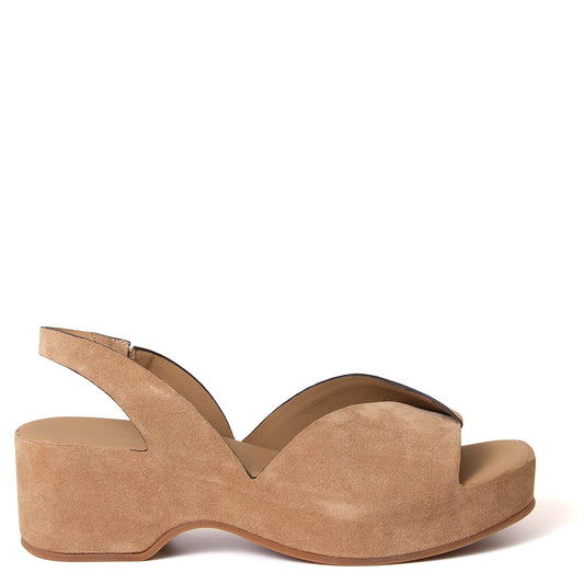 Vetro 11730 Women's Platform Suede Leather Sandal