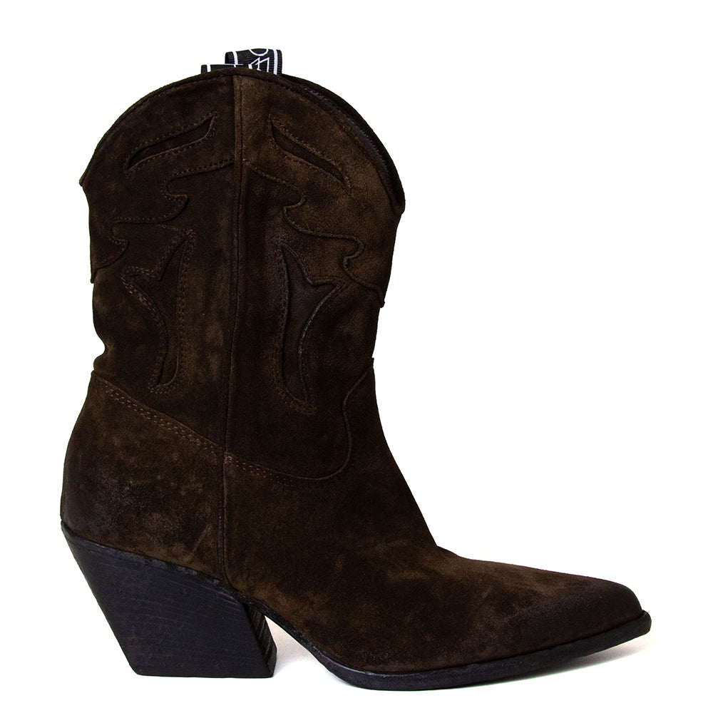 Elena Women's Suede Western Boot