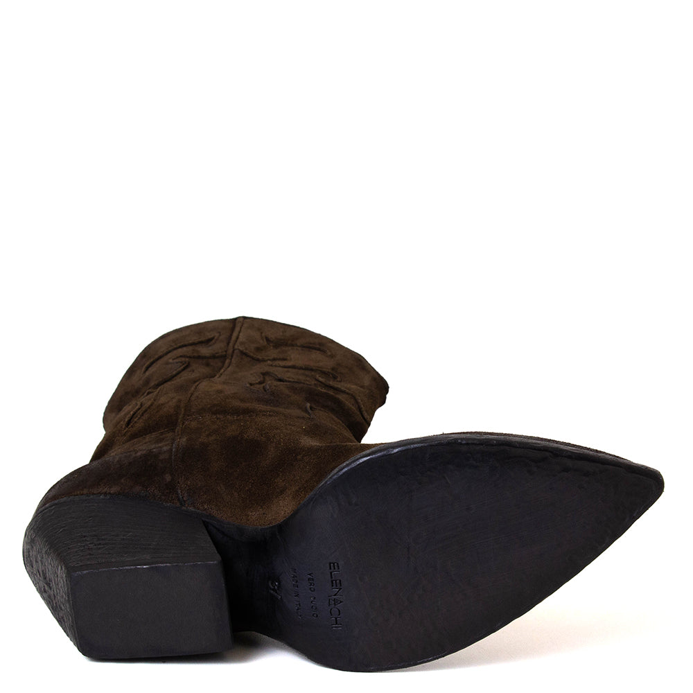 Elena Women's Suede Western Boot