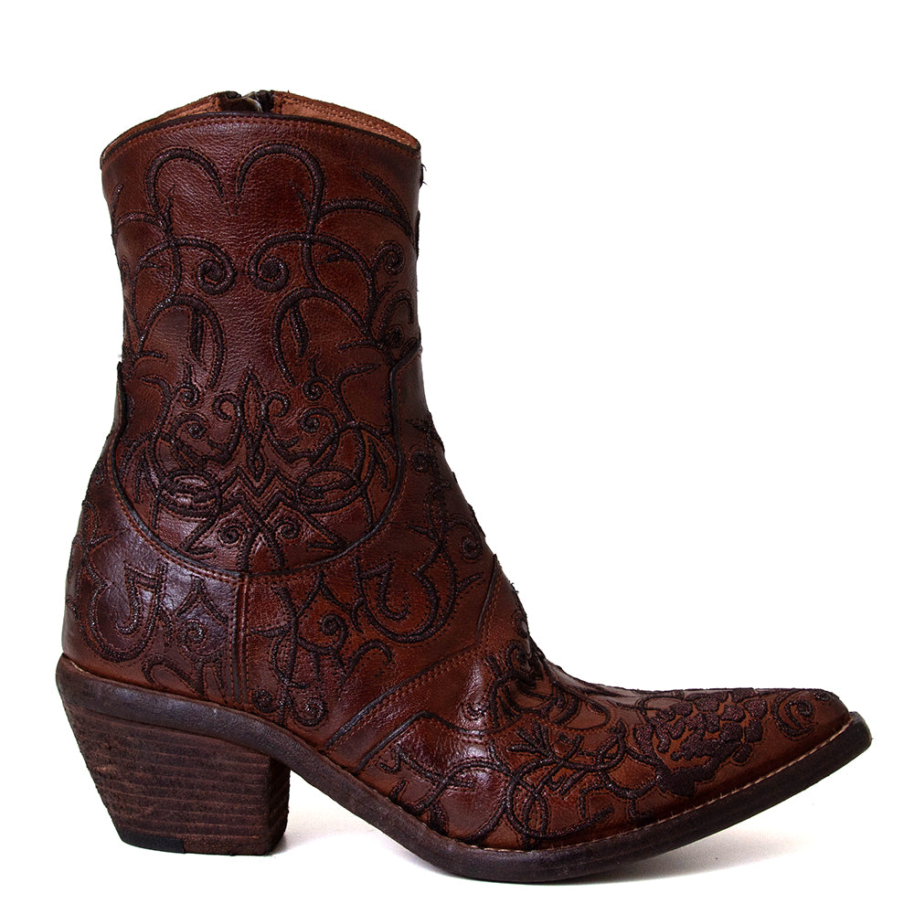 Davina Women's Leather Western Boot