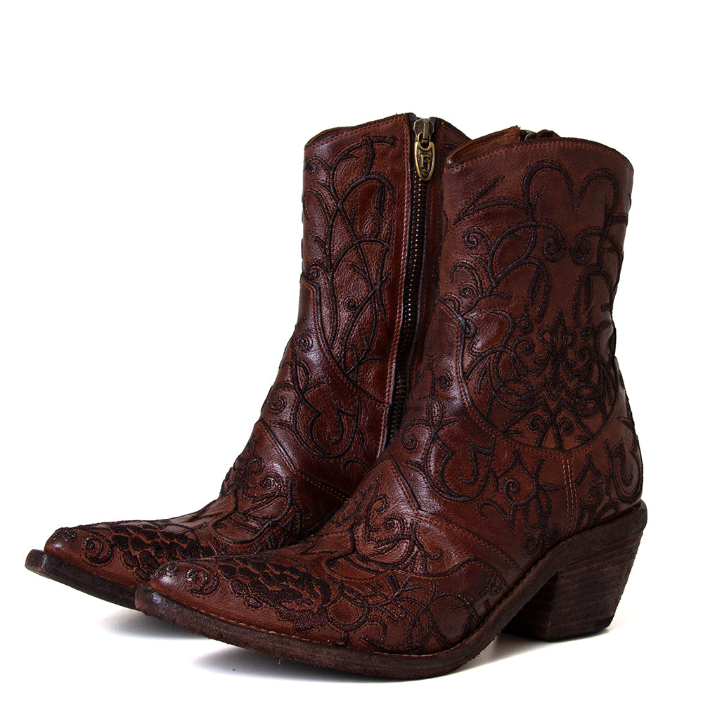 Davina Women's Leather Western Boot