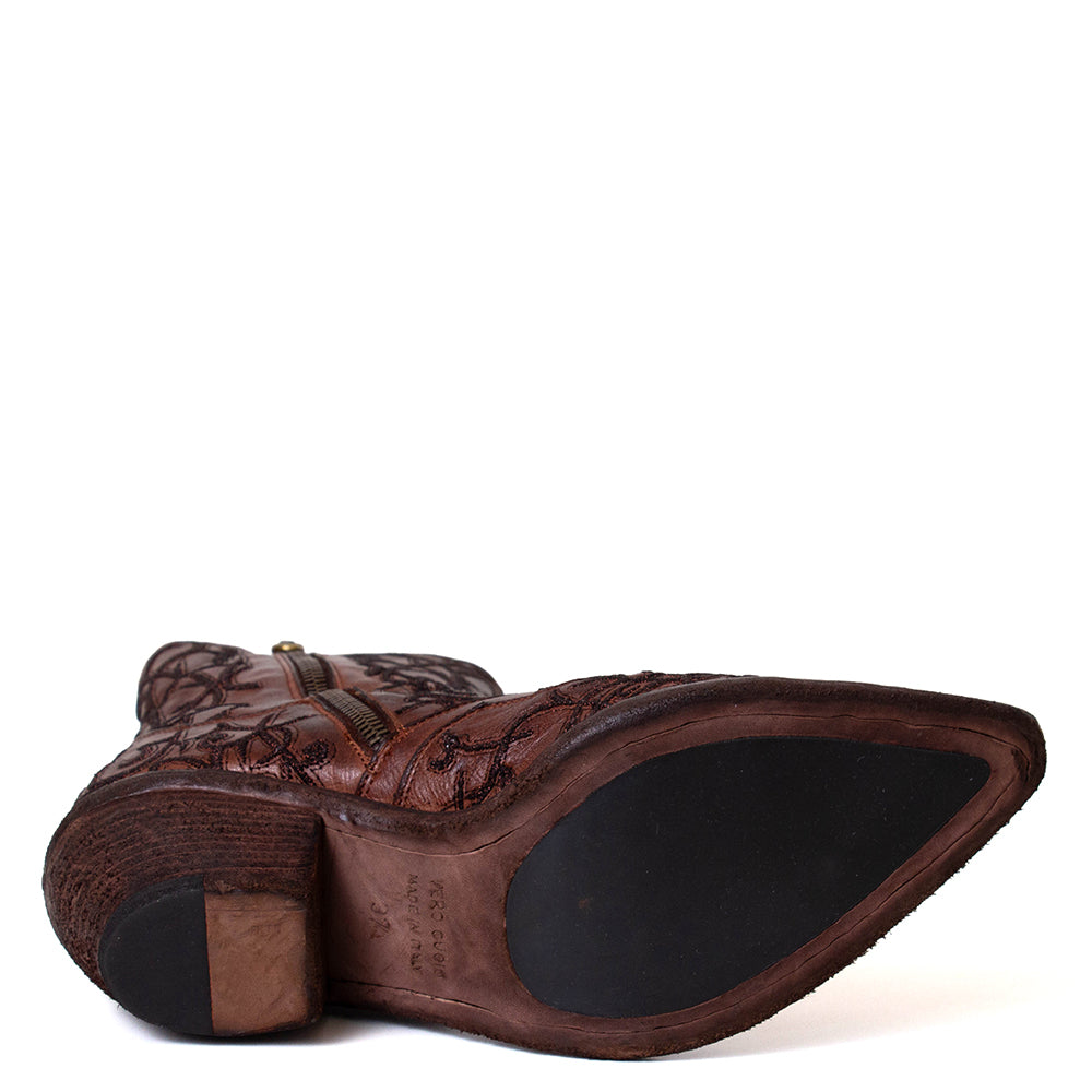 Davina Women's Leather Western Boot