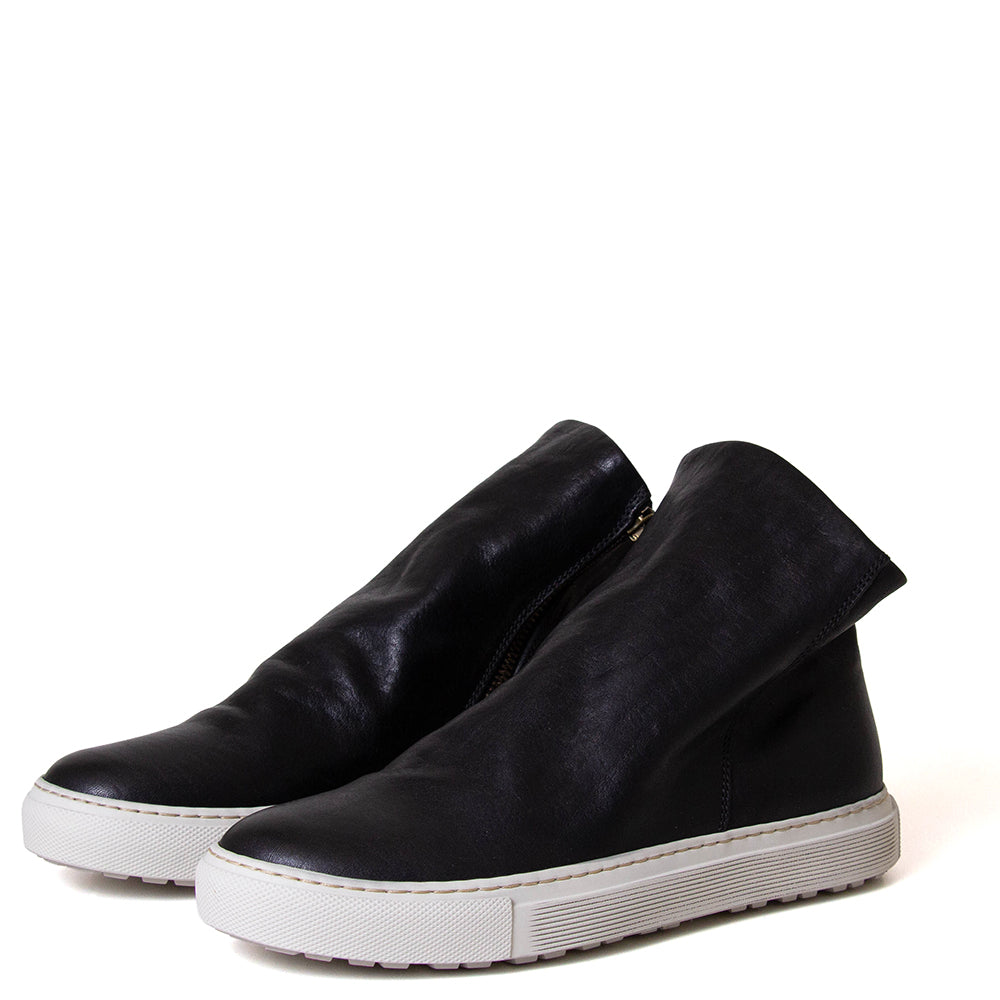 Biel Women's Leather High-Rise Sneaker
