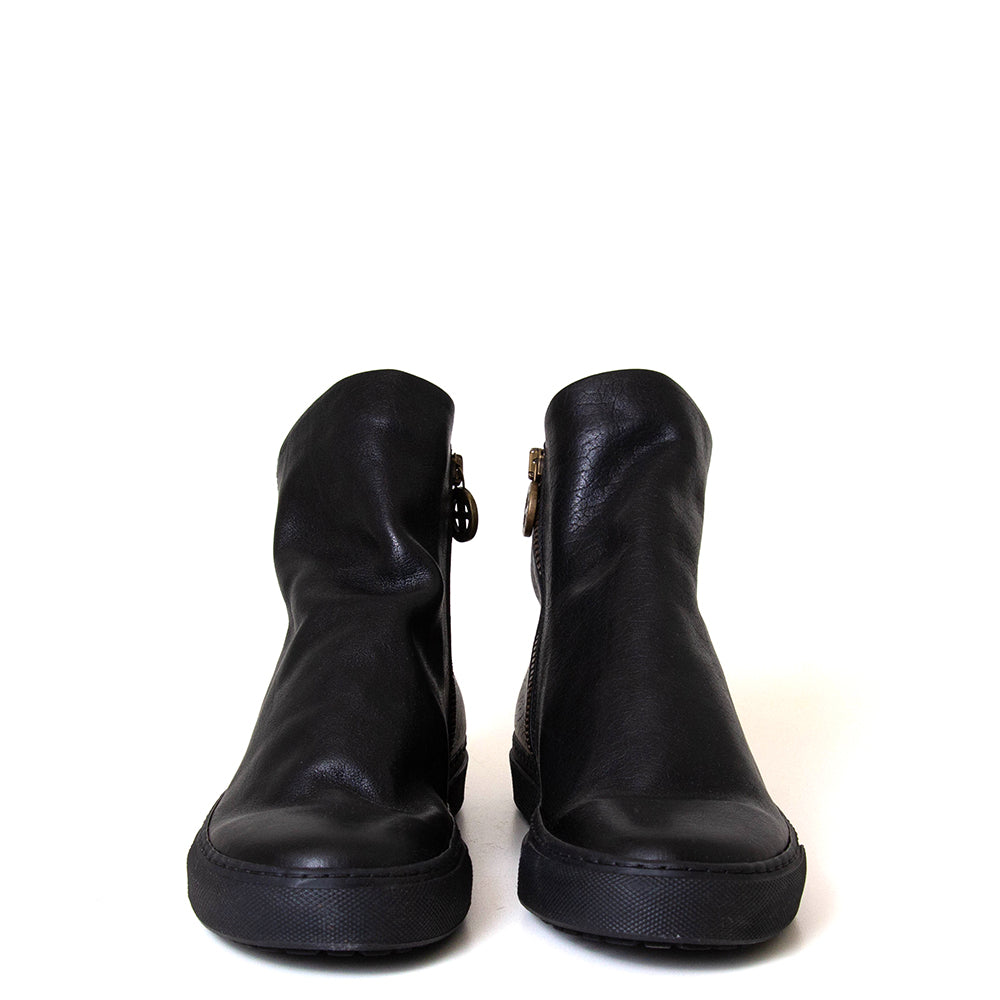 Biel Women's Leather High-Rise Sneaker