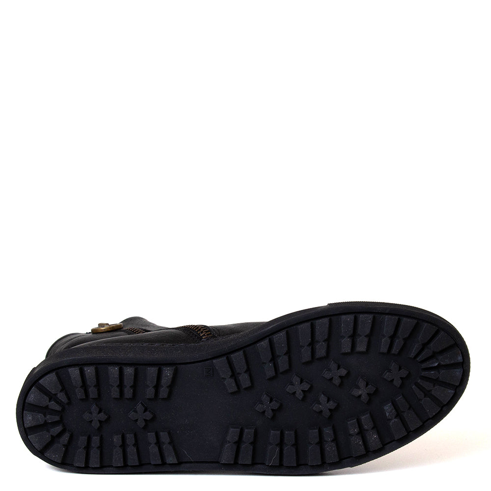 Biel Women's Leather High-Rise Sneaker