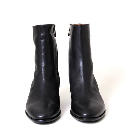 Fiorentini + Baker Matt. Women's black Italian leather 1¾" heel boot.