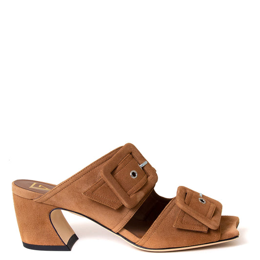 Kelly Women's Suede Heeled Sandal