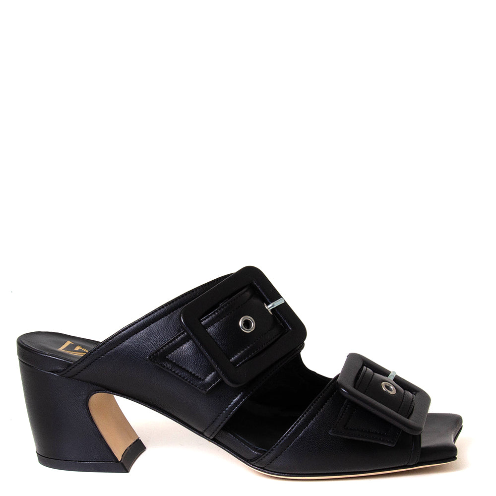 Kelly Women's Leather Heeled Sandal