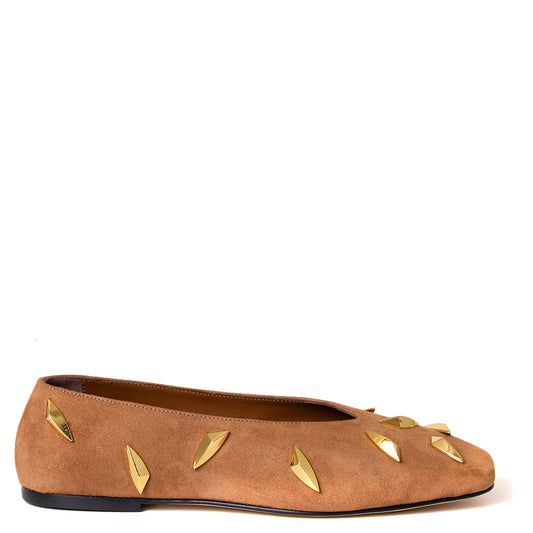 Vasil Women's Suede Leather Flat
