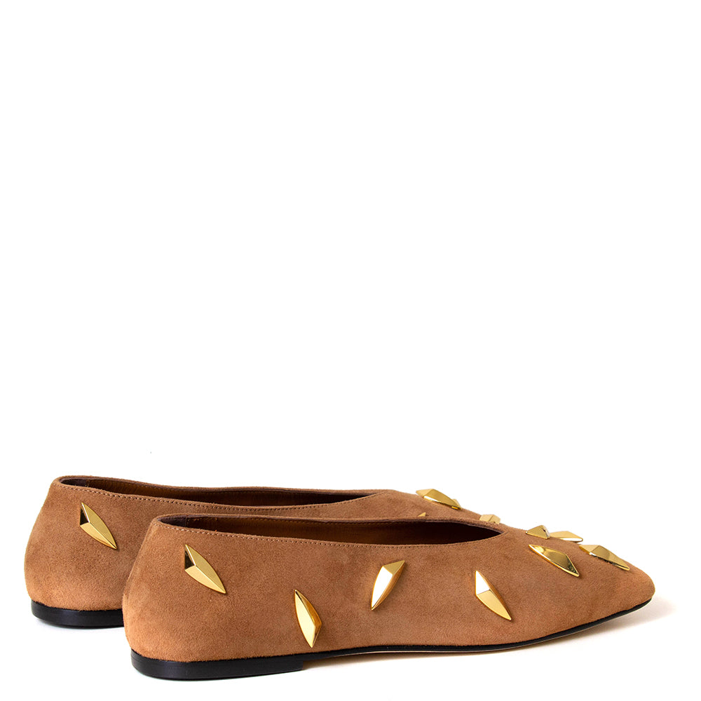 Vasil Women's Suede Leather Flat