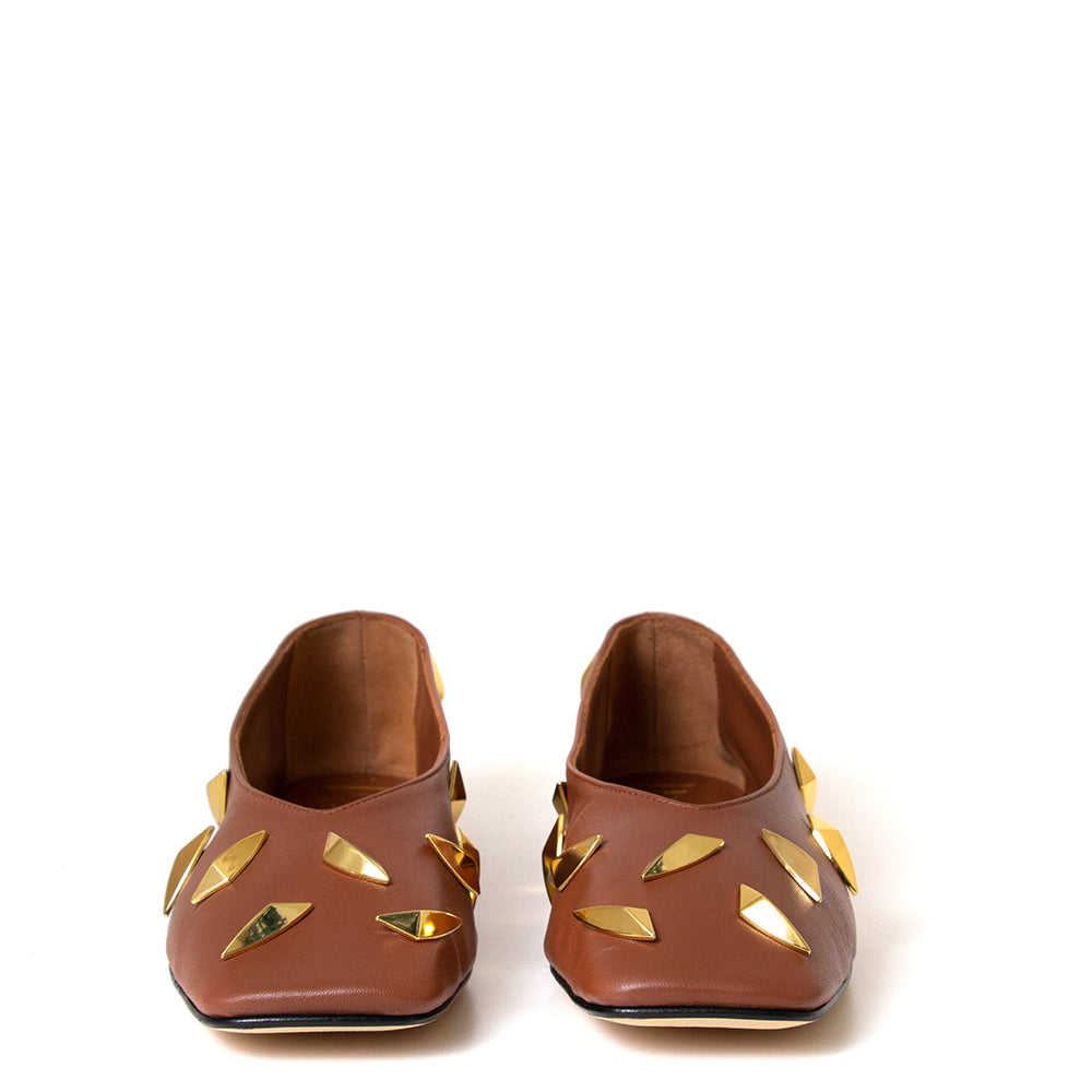 Vasil Women's Leather Flat