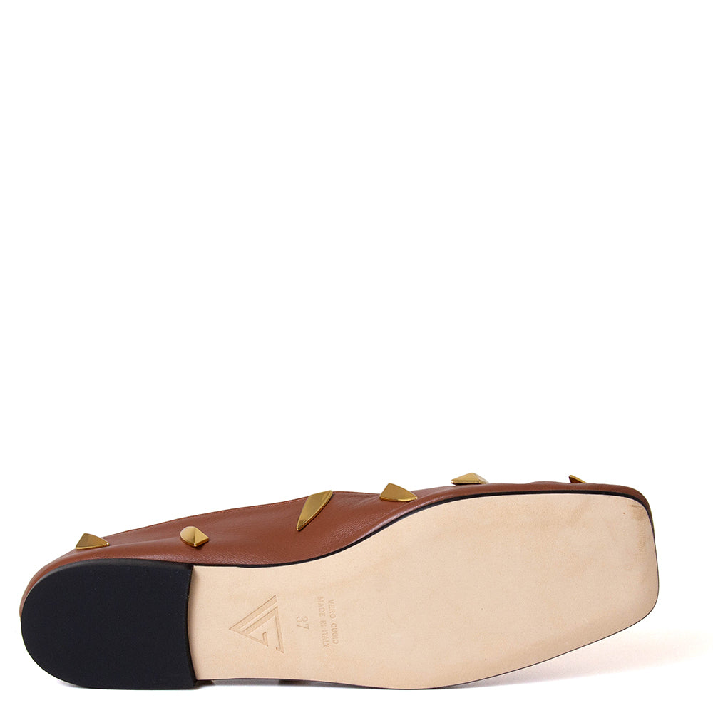 Vasil Women's Leather Flat
