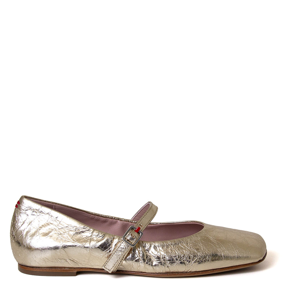 Pomme D'Or Grace 1140. Women's red Italian leather pointed toe