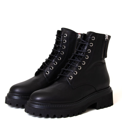 Rue 29 Women's Leather Combat Boot