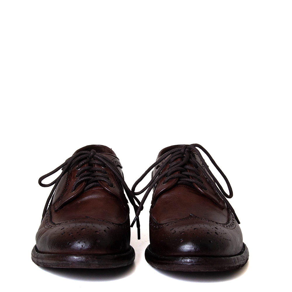 Austin Men's Leather Wingtip Derby
