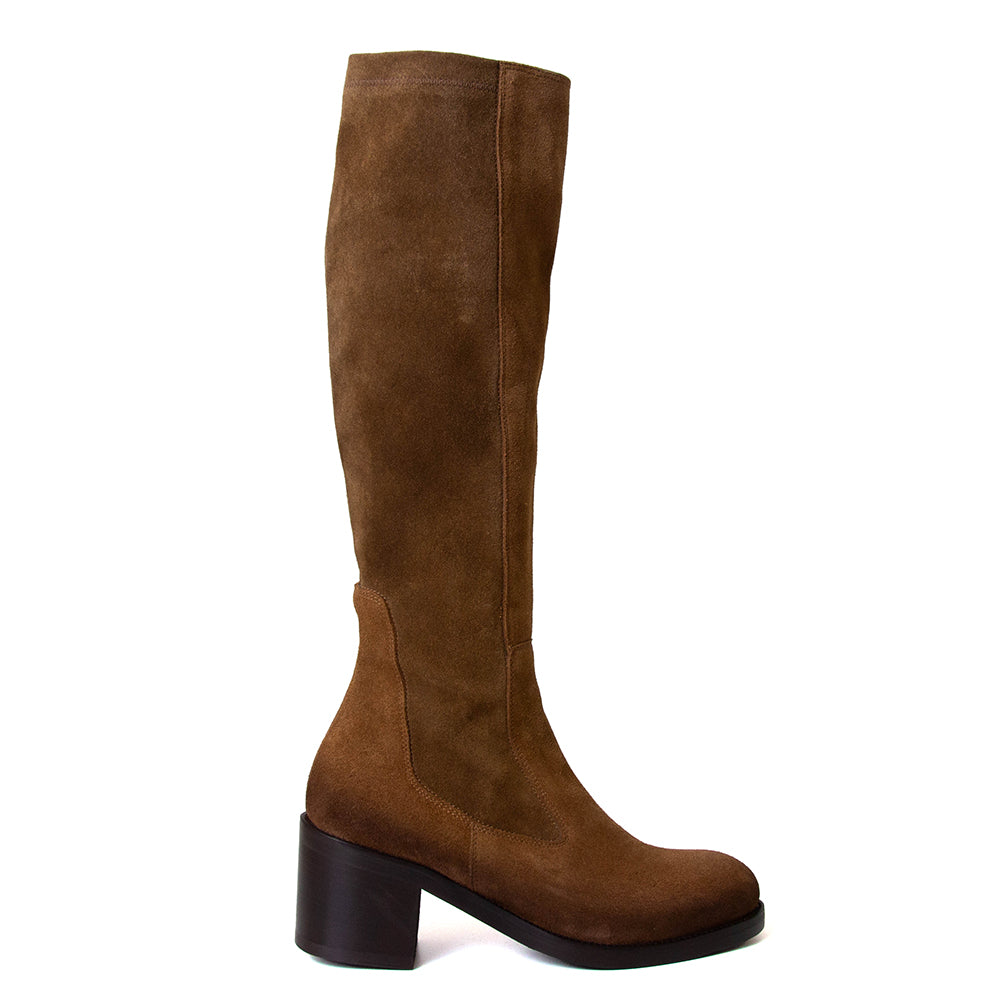 Jasmine Women's Suede Knee-High Boot