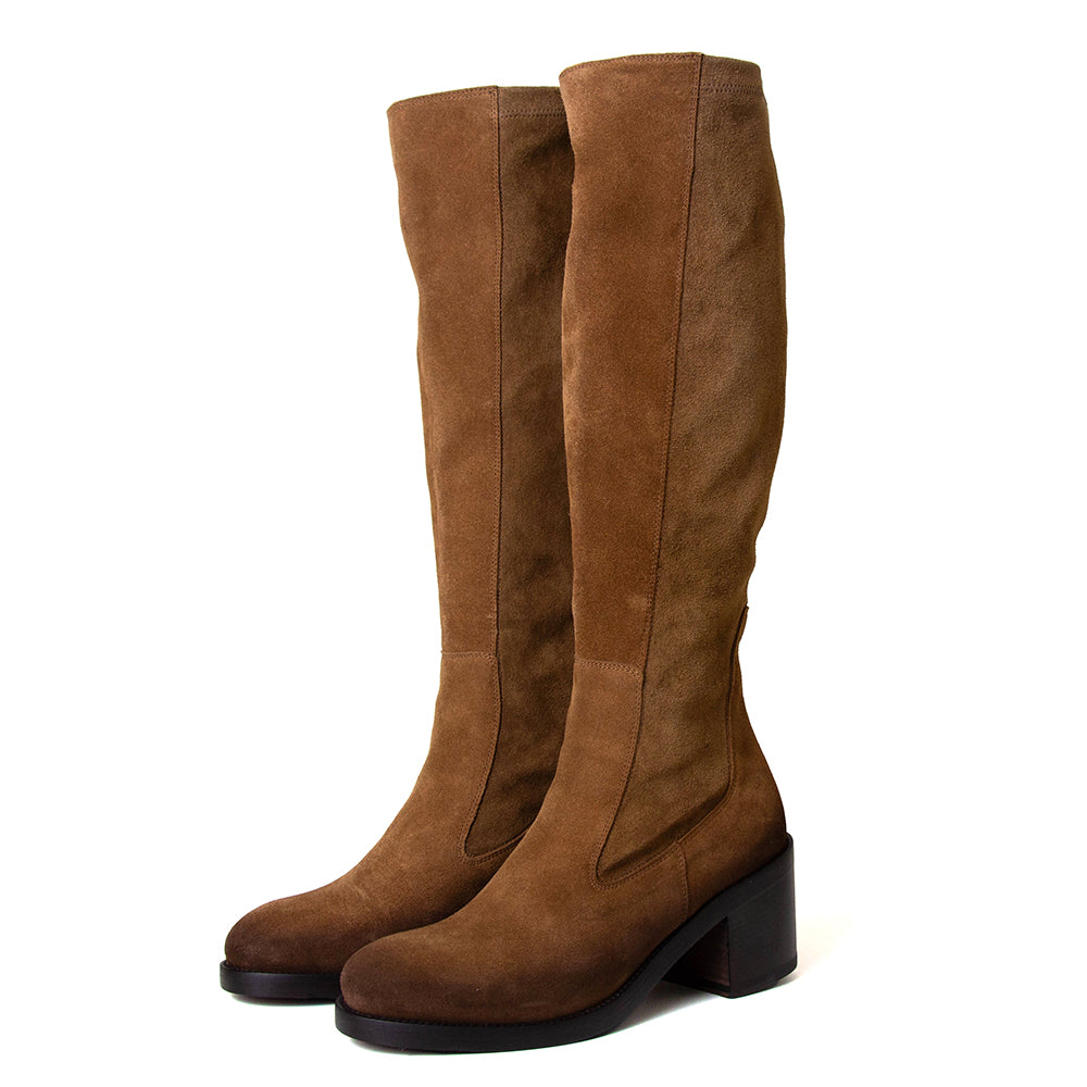 Jasmine Women's Suede Knee-High Boot