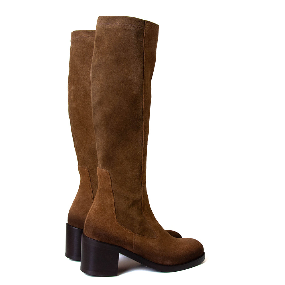 Jasmine Women's Suede Knee-High Boot