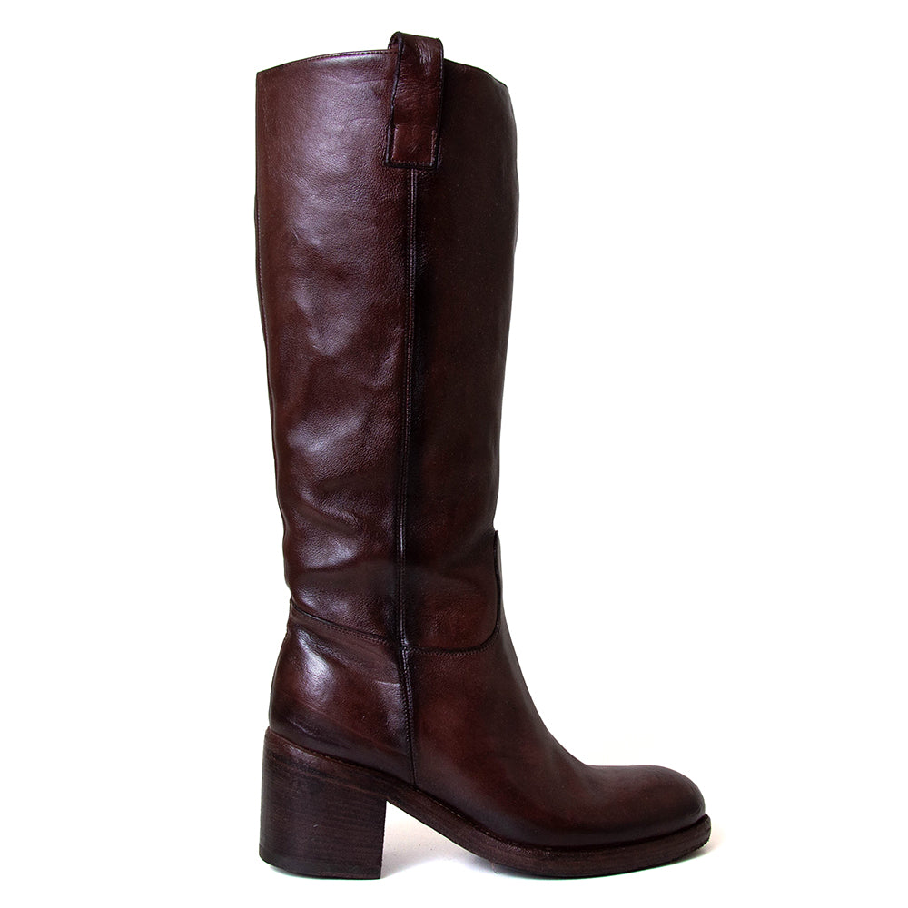 Madison Women's Leather Knee-High Boot