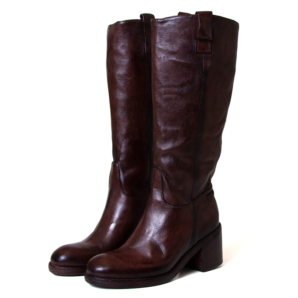 Madison Women's Leather Knee-High Boot