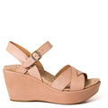 Ava 2.0 Women's Leather Wedge Sandal