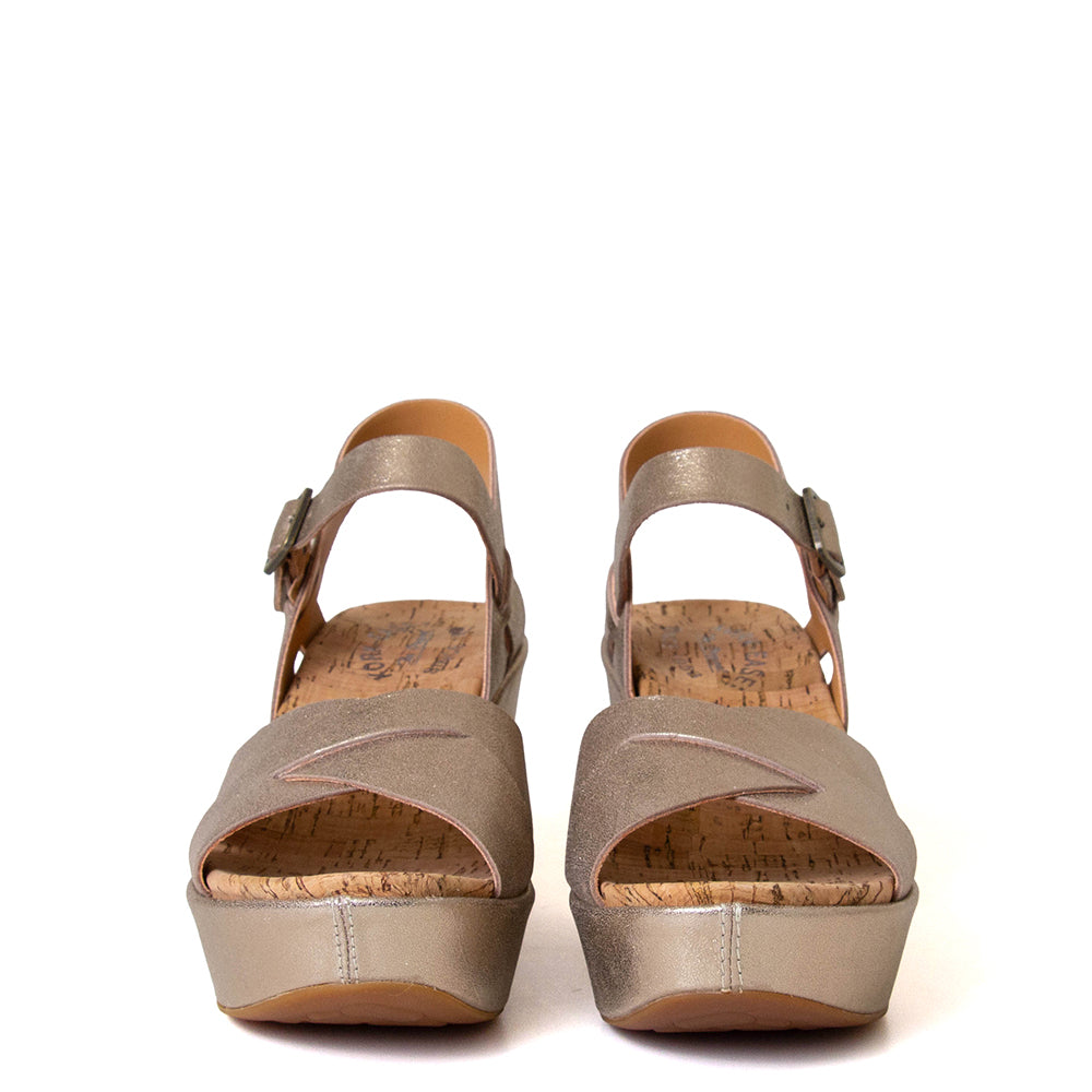 Ava 2.0 Women's Leather Wedge Sandal